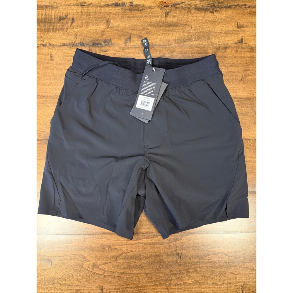 Ten Thousand The Set Short 6.5 Lined Black Mens Small  Training NWT